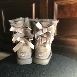 Girls’ Bailey Bow Ugg Boots.